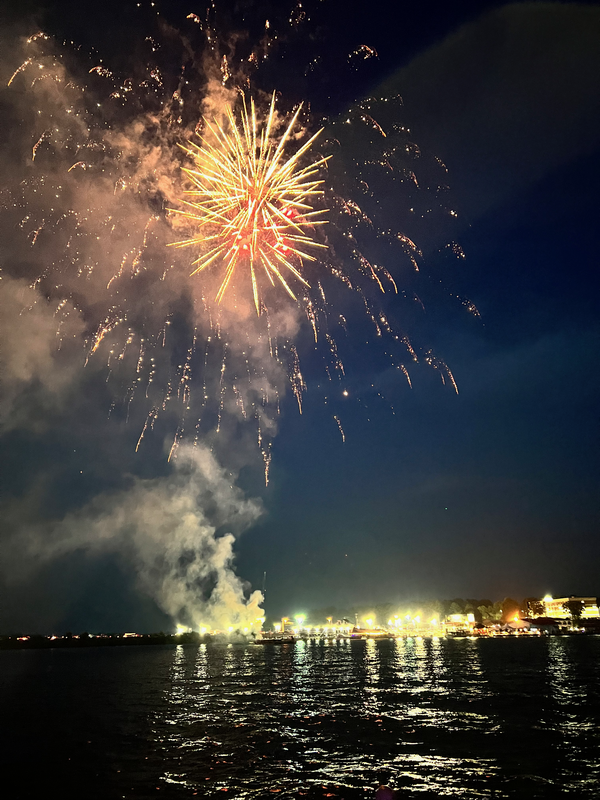 Fireworks Over Lake Hamilton